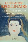 LA BEAUTé DE TOUTES NOS DOULEURS. POéSIE, RéCITS, CRITIQUE, THéÂTRE