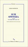 SUR SPINOZA. éDITION PRéPARéE PAR DAVID LAPOUJADE